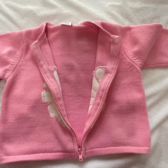 Gymboree Spring 2003 flower sweater baby girl - Picture 4 of 5